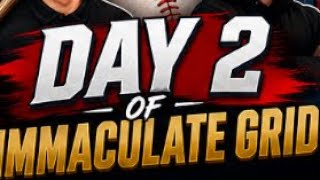 DAY 2 of IMMACULATE GRID W/ ANT SOL