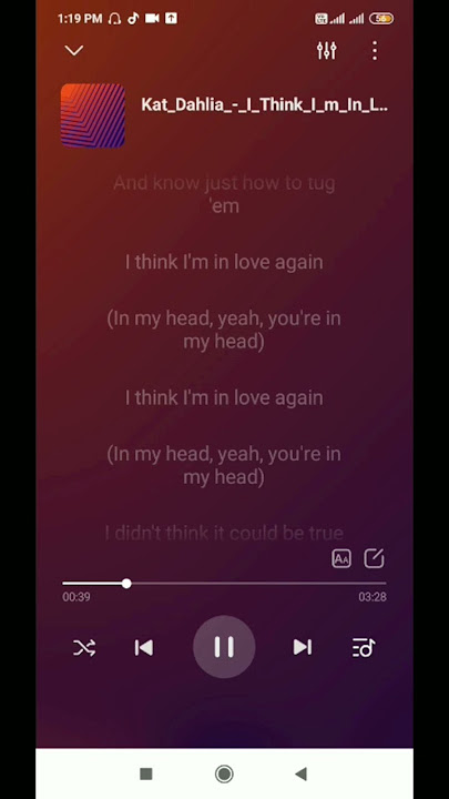 kat dahlia - i think I'm love again (low quality cover)