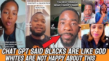 Chat GPT krijgt kritiek nadat het zei dat het in het echt liever zwart dan wit is