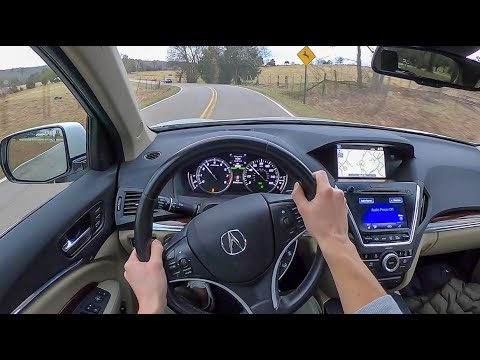 2014 Acura MDX Advance - POV Test Drive (Binaural Audio)