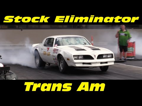11 Second Stock Eliminator Trans Am JEGS SPEEDWeek
