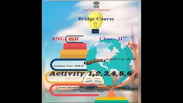9th Standard English Bridge course Activity 1,2,3,4,5,6