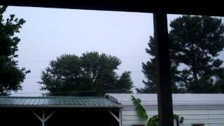 Severe Thunderstorm (Porch View) - 6/28/13 - Storm A