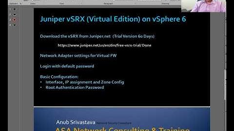 Juniper vSRX Virtual Edition (Basic) Part 5