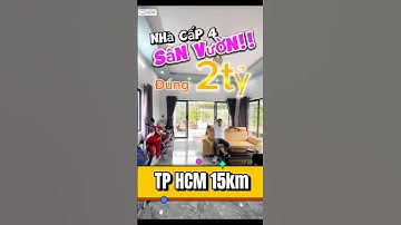 Nhà vườn Cần Giuộc Long An giáp Bình Chánh TP HCM #bannhabinhchanh #nhabinhchanhgiare #shorts