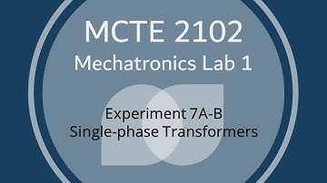 Mechatronics Lab 1 Experiment 7A Part A