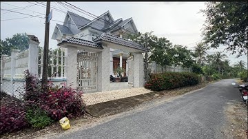 T.3034 bán hai căn nhà vườn ao cá miền Tây đẹp như bức tranh 1300 m2 có 300 m2 thổ cư đường xe ô tô 