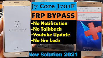 Samsung SM-J701F FRP || J7 Nxt Android 8.1.0 NO TALKBACK // NO NOTIFICATION // Remove Google Account