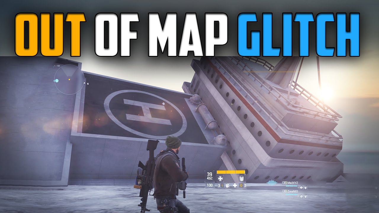 The Division | Out Of Map Glitch, Walk On Water