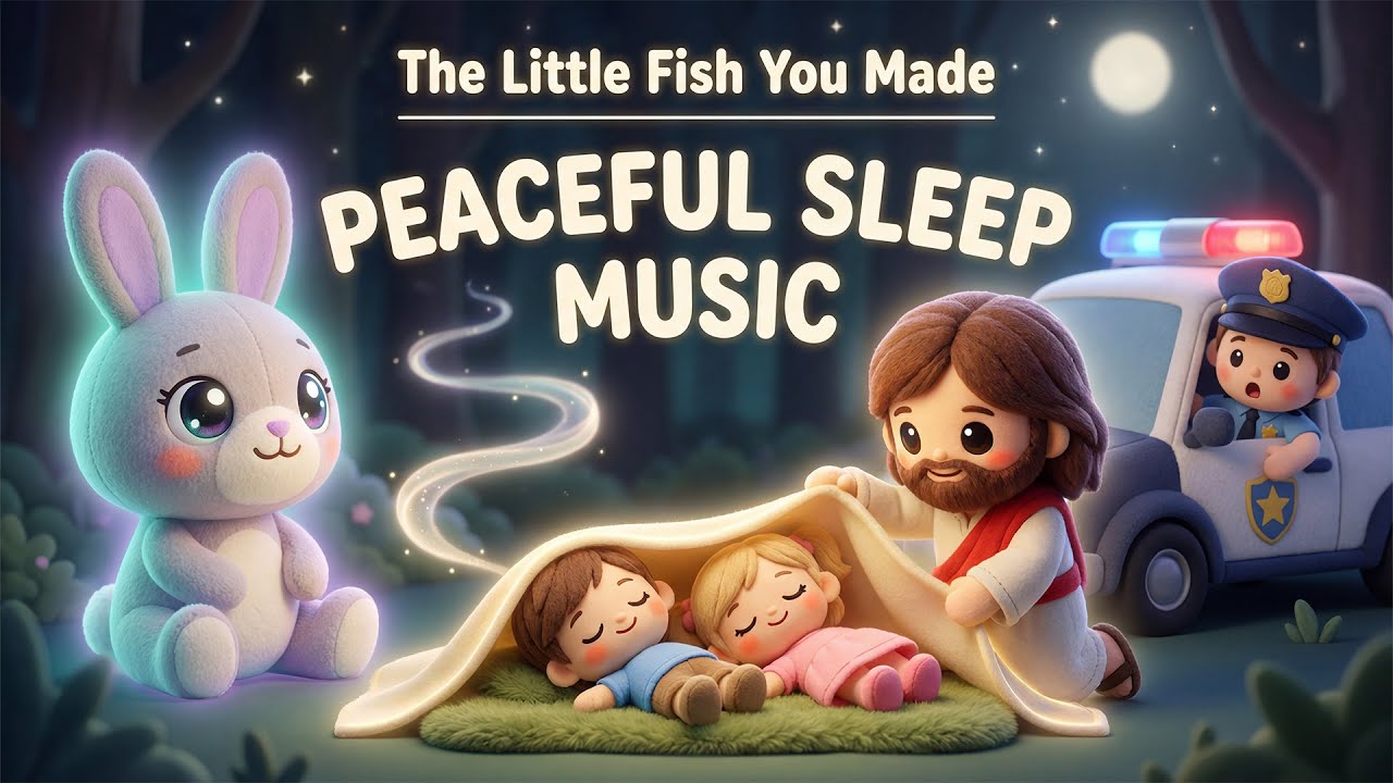 Christian Lullaby for Babies (2 Hour) | The Little Fish You Made | Peaceful Sleep Music 🌙