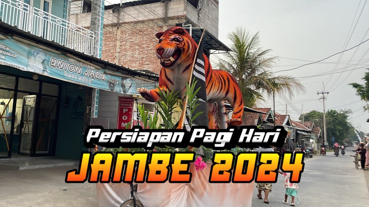 UPDATE PERSIAPAN PAGI HARI Arak - Arakan Muludan JAMBE 2024 | Kertasemaya Indramayu