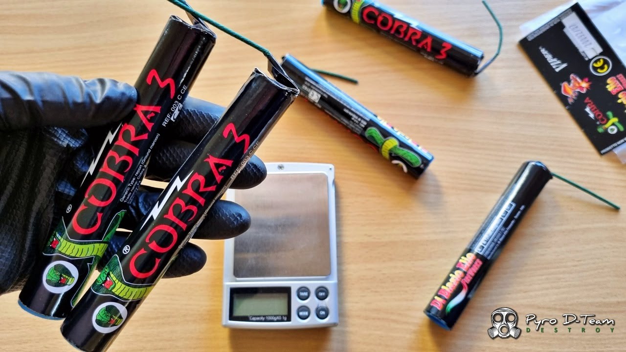 Šta se nalazi u petardi Cobra 3 (14g BKS) | What's inside Cobra 3 firecracker? Di Blasio Elio
