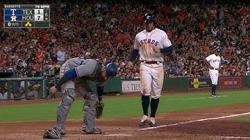 TEX@HOU: Beltran draws a bases-loaded walk