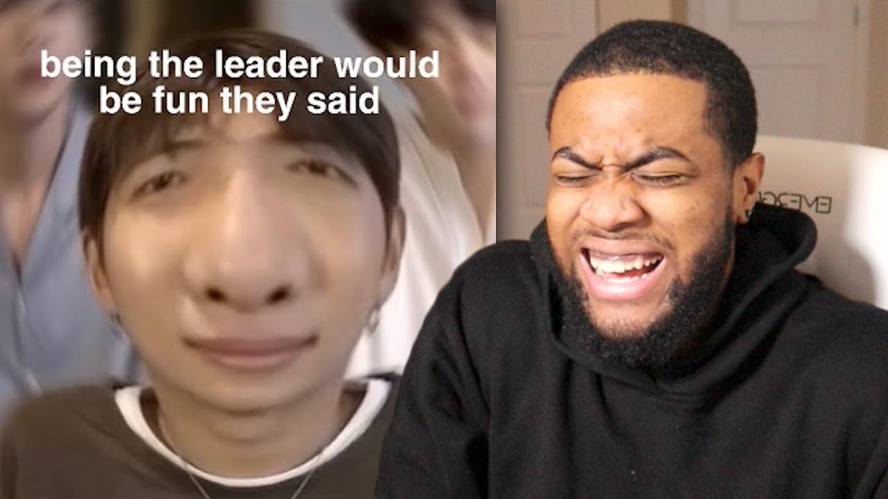 Namjoon being DONE with EVERYTHING!