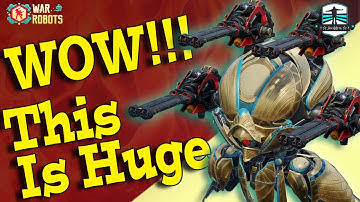 WAR ROBOTS NEW KHEPRI IS HERE - Kramola + Khepri Awesome Gameplay Update 7.8