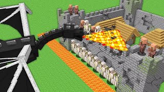 : Villagers accidentally Summoned a Dragon! How will the Villagers SAVE the CASTLE from the Dragon?