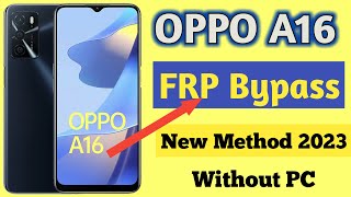 OPPO A16 FRP BYPASS NO PC NEW METHOD | OPPO A16 FRP BYPASS | frp bypass oppo a16 | oppo frp