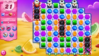 Let's Play Candy Crush Saga Hard Levels Challenges #147 🔥 |  Candy Crush Android Gamer Girl #match 3 screenshot 3