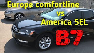 Passat B7. Европа против Америки. Сравнительный обзор на Автоцентр Европа