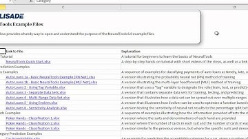 NeuralTools Quick Start - More Examples