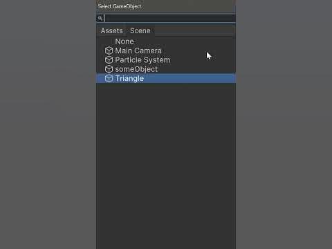 Keyboard shortcut to delete object reference in Unity - YouTube