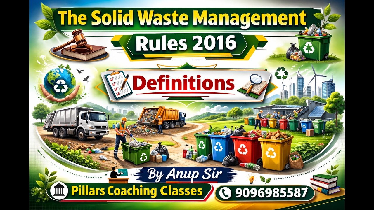 The Solid Waste Management Rules 2016 I घनकचरा व्यवस्थापन नियम I Part 1 #nmmc #assistantcommissioner