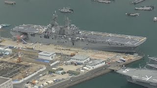 最新の強襲揚陸艦を配備 米海軍、長崎・佐世保基地