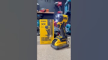 FIRST LOOK👀 NEW Hydraulic Impact Driver from Dewalt (DCF870)