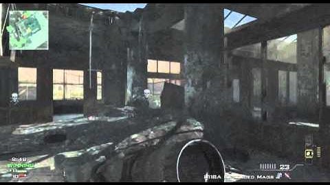 MW3 - Amazing 360 No Scope Collateral! (Gameplay By K9 Sly)