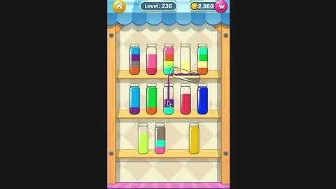 Water Sort Puzzle I Level 238 I  Facebook I SOLVED