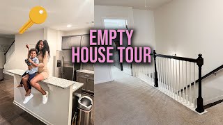 Empty House Tour🏡 | Single Mom👩🏽‍🍼