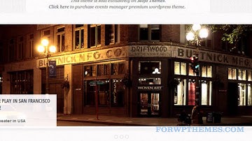 20+ Best Conference and Event Wordpress Themes 2013 | ForWPThemes.com