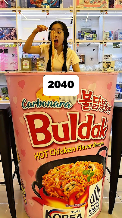 MIE SAMYANG DARI THN KE THN MALAH DILUAR EKSPETASI !!! 😫