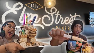 We Went To The MOST VIRAL Diner In Connecticut ... (INSANE DESSERTS)
