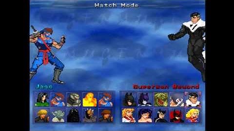 Ikemen mugen select screen jago sprite edit wip