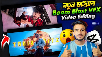 New Instagram Trending Boom Blast VFX Reel Video Editing In CapCut | Sakib Tech