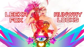LEEXA FOX | RUNWAY LOOKS | LA MÁS DRAGA 4
