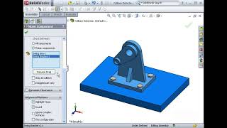 LearnSW for Beginners 05 Collision Detection (Solidworks Tutorial)