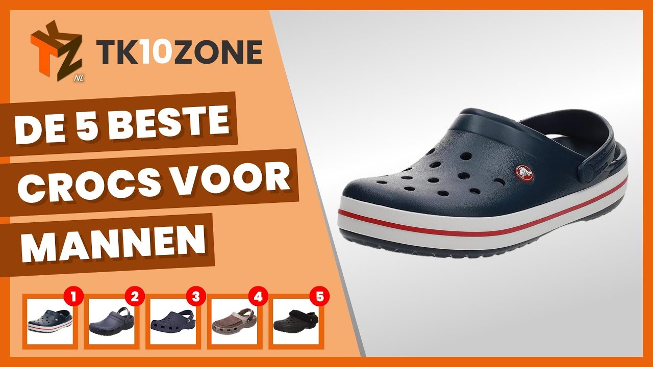 De 5 beste Crocs voor mannen, absoluut comfort - YouTube