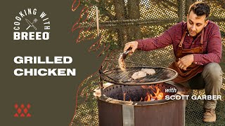 Juicy Grilled Chicken Over the Fire | Cooking with Breeo