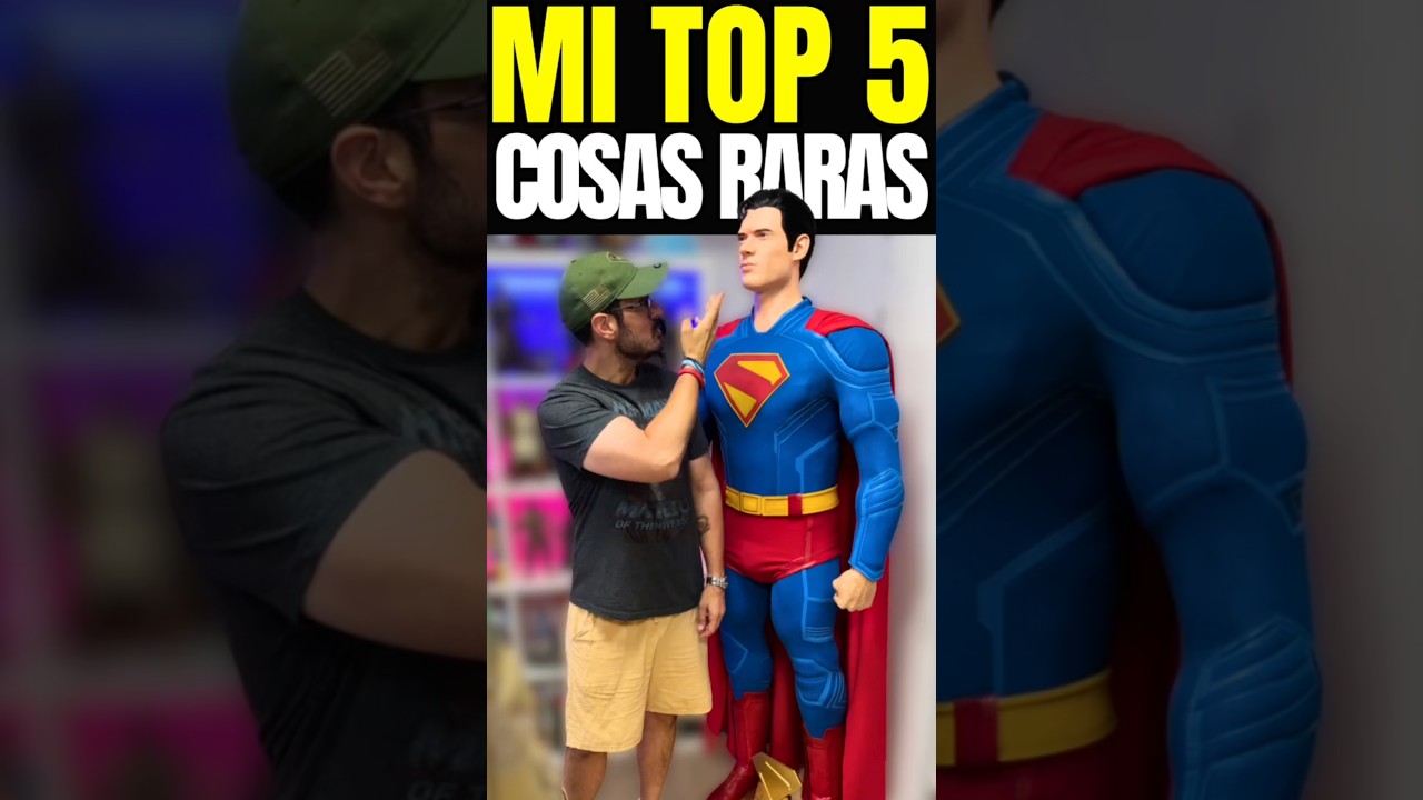 TOP 5 cosas RARAS de mi colección 😱 ¿Cuál te parece la más rara?
