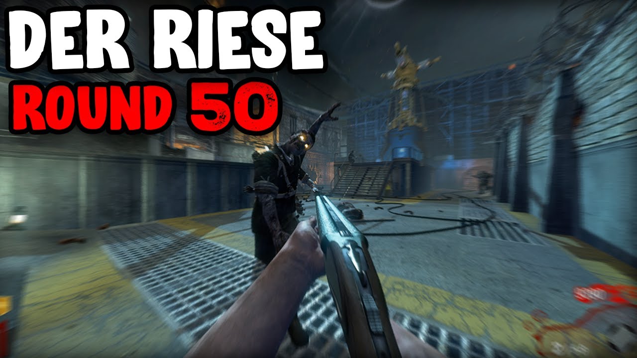 Der Riese Spawn Der Riese ROUND 50 Spawn Room Challenge! Call of Duty Zombies - YouTube