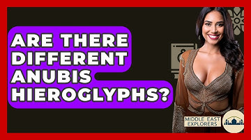 Are There Different Anubis Hieroglyphs? - Middle East Explorers