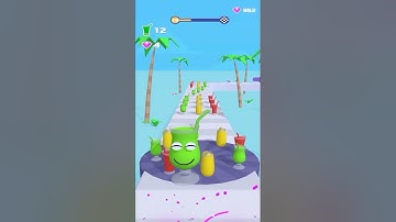 Juice Run🍹 Android - IOS All Levels 16 Gameplay Walkthrough #Shorts