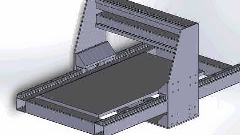 2x4 CNC Router Animation