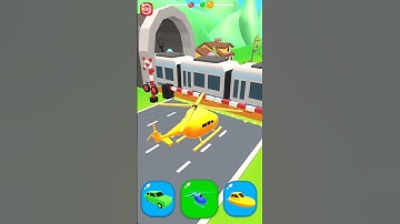 Shape-Shifting Transform Funny Race Level 3