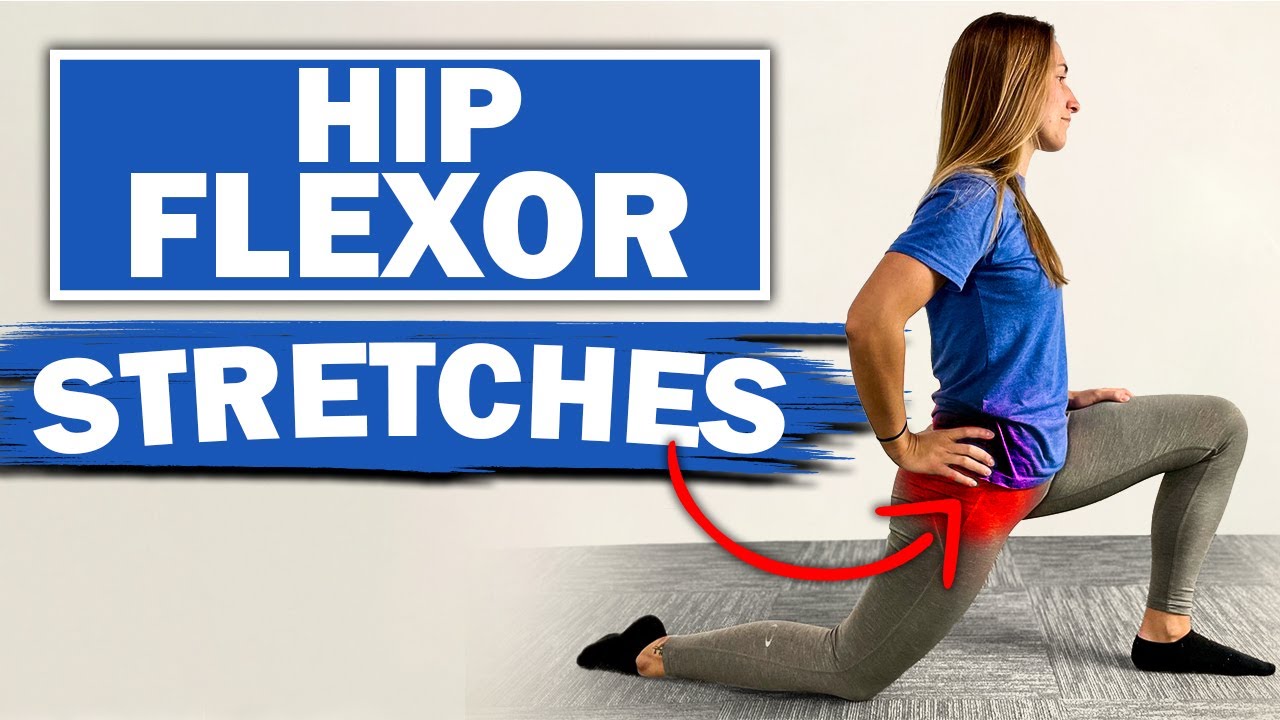 16 Best Hip Flexor Tendonitis Exercises Stretches And Treatments Youtube