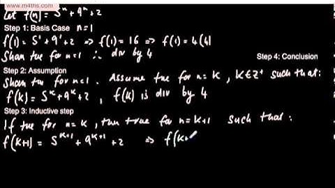 Further Pure 1 - FP1 - Proof by Induction - Divisibility