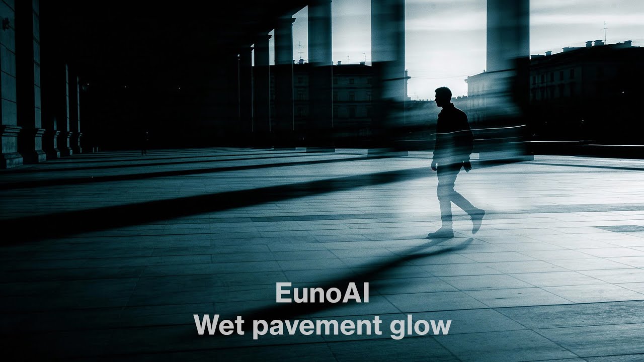 EunoAI - Wet pavement glow