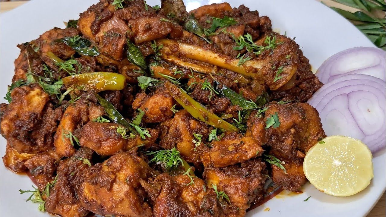 చికెన్ ఫ్రై😋Simple Chicken Fry Recipe In Telugu👌 YouTube